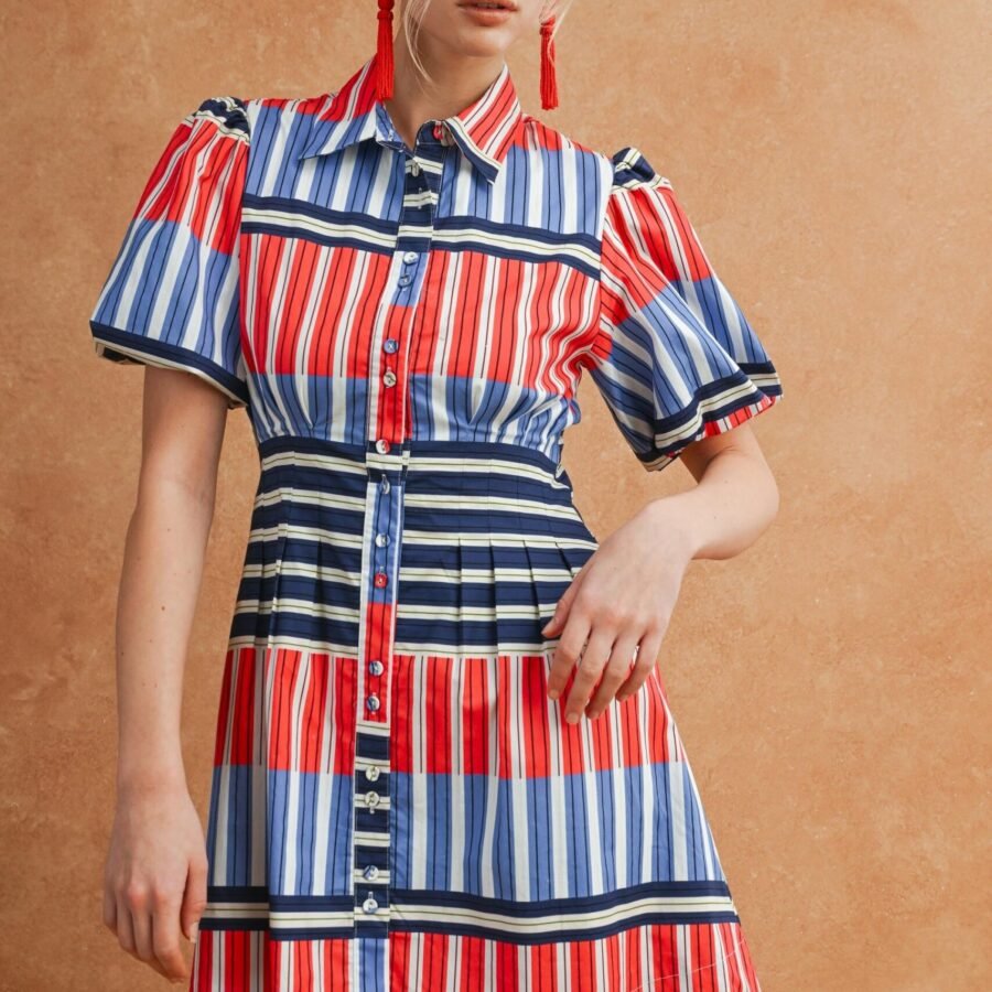 Striped Mini Dress