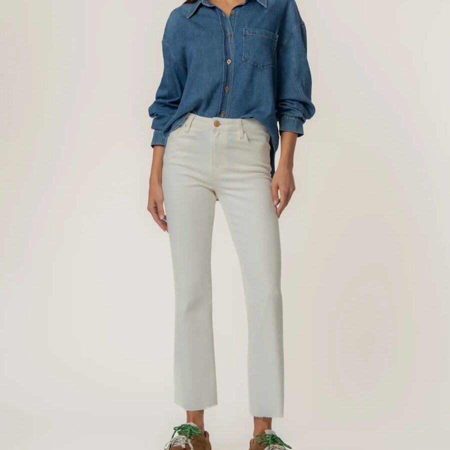 High Rise Ankle Flare