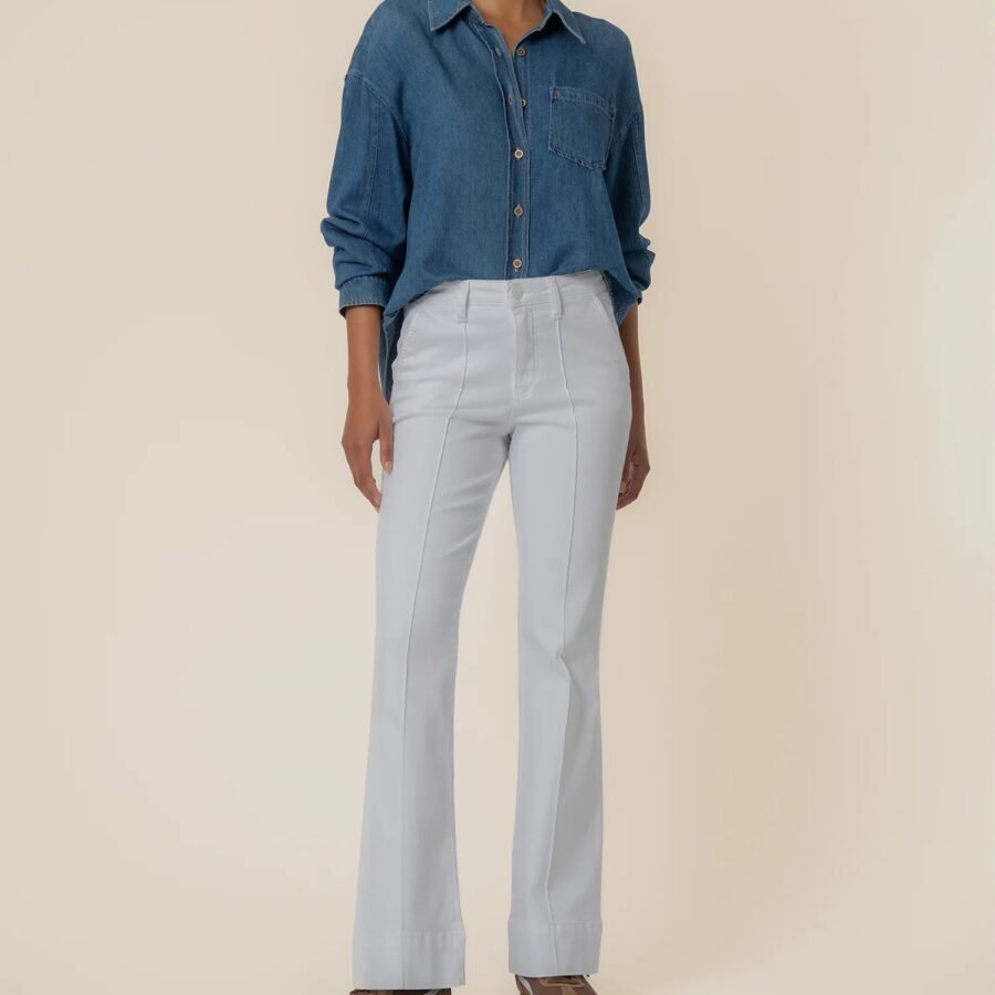 High Rise Fab Ab Flare Jean
