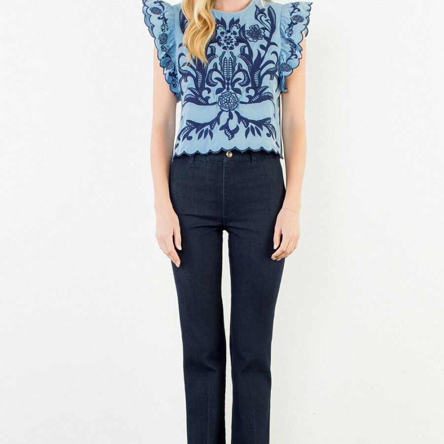 Embroidered Top